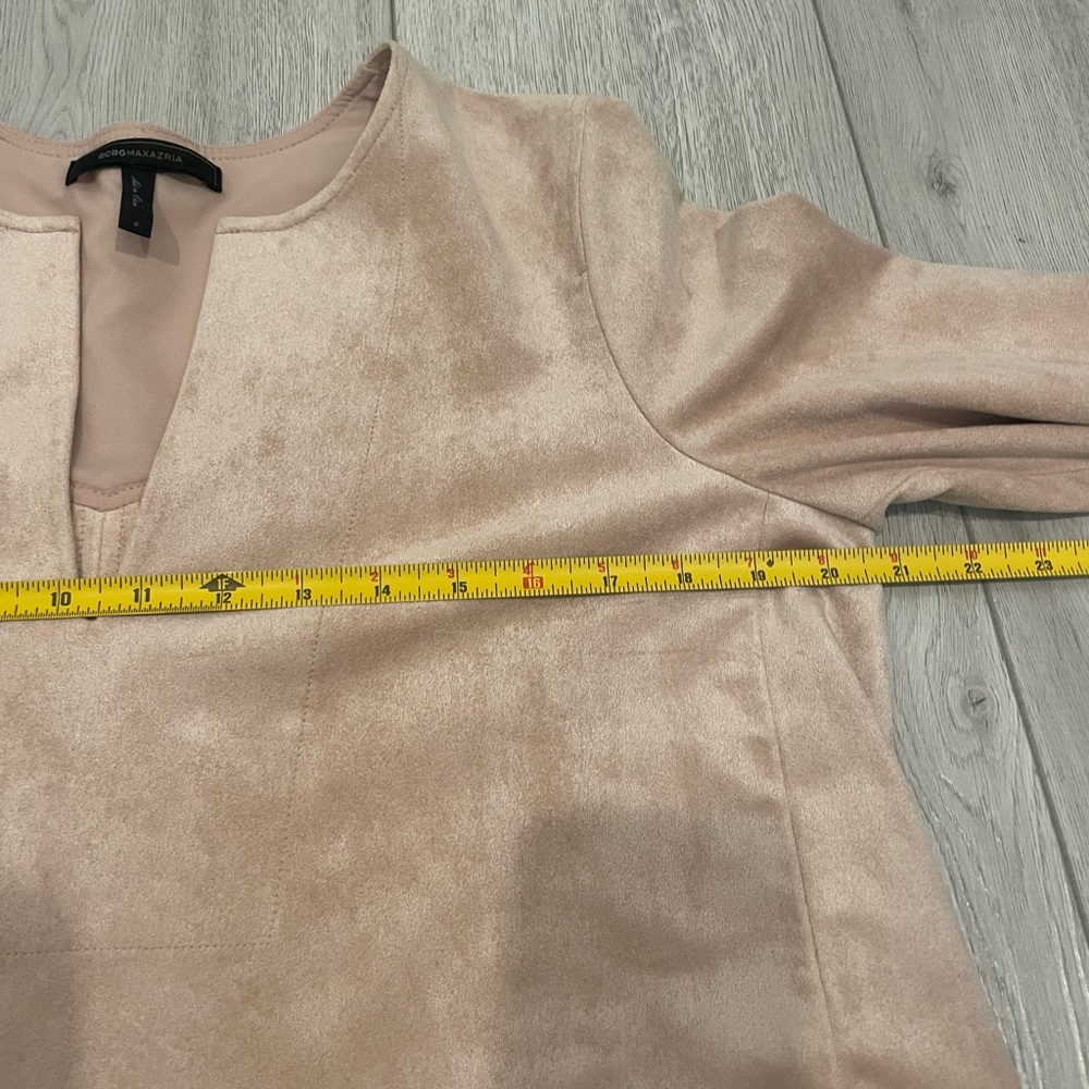 BCBG MaxAzria Faux Suede Dress - Picture 14 of 16